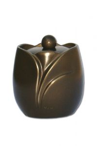 Keepsake urn bronze antique