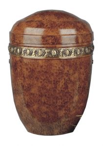 Cremation urn made from aluminium