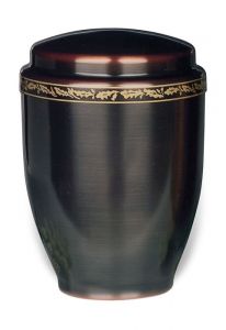 Cremation urn made from copper