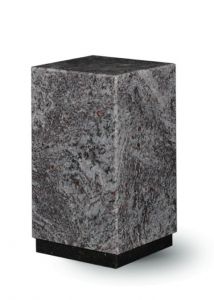 Granit cremation ash urn 'Mass Blue' | weather resistant