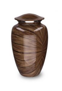 Cremation urn for ashes 'Elegance' wood look