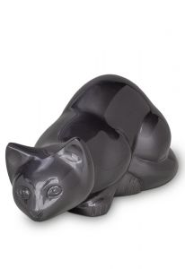 Cat urn grey
