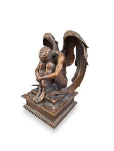 Urn for ashes ‘Angel of Sorrow’ in various colors
