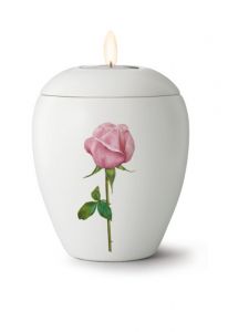 Candle holder mini urn 'Rose'