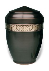 Cremation urn made from copper