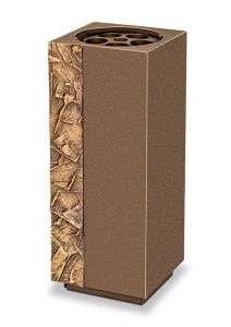 Modern grave vase bronze in several colors