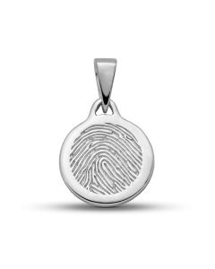 Fingerprint pendant 'Round'