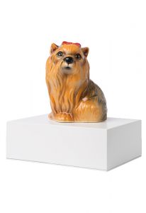 Pet cremation ashes urn 'Yorkshire Terrier'