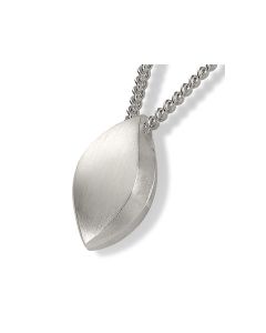 Flame shaped Ashes pendant silver (925)