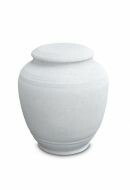 Mini cremation urn for ashes of porcelain 'Classica' - Ice