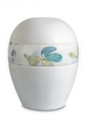 Funeral urn porcelain