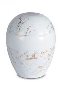 Funeral urn porcelain