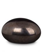 Crystal glass cremation urn 'Lava stone'