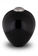 Urn for ashes 'Amore' | onyx black