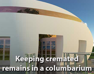 legendURN Keeping cremated remains in a columbarium