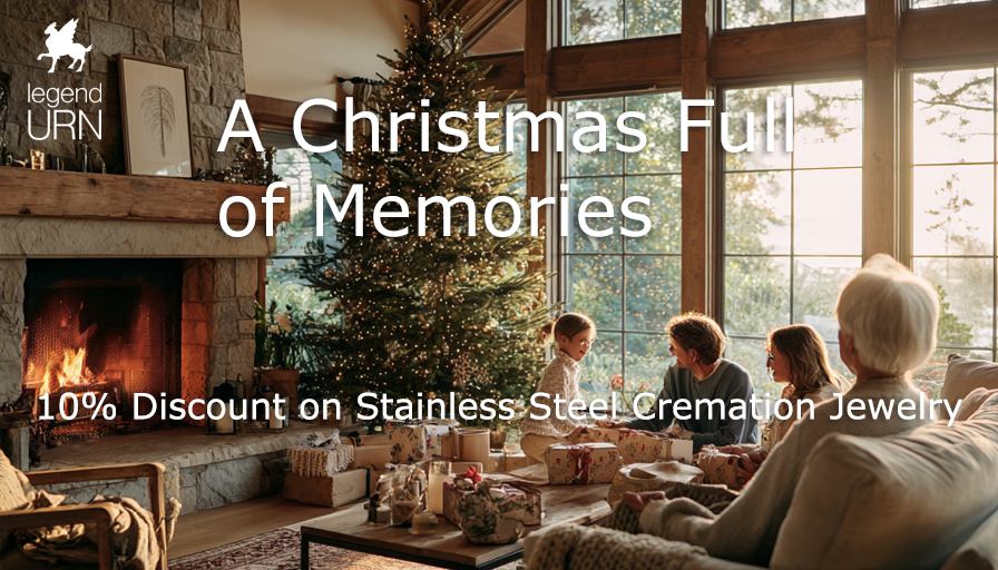 A Christmas Full of Memories: 10% Discount on Stainless Steel Cremation Jewelry