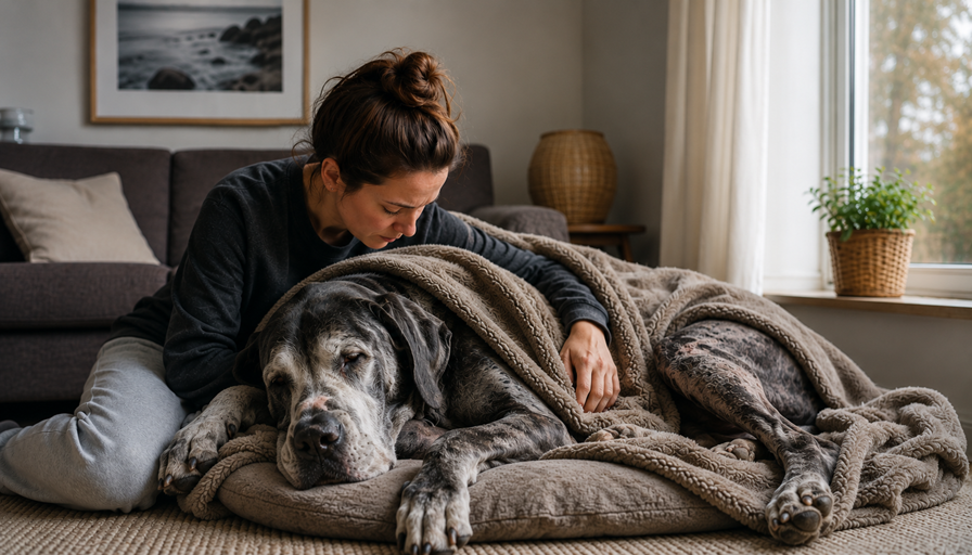 What to Do When a Large Dog Passes Away at Home